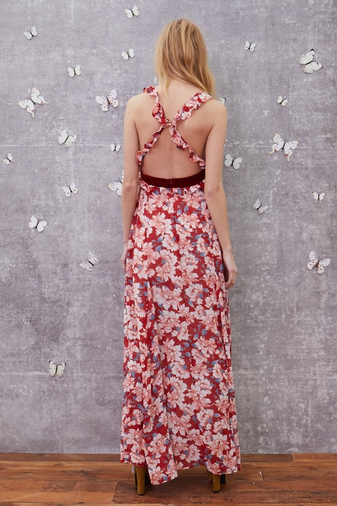 Blossom tank maxi dress