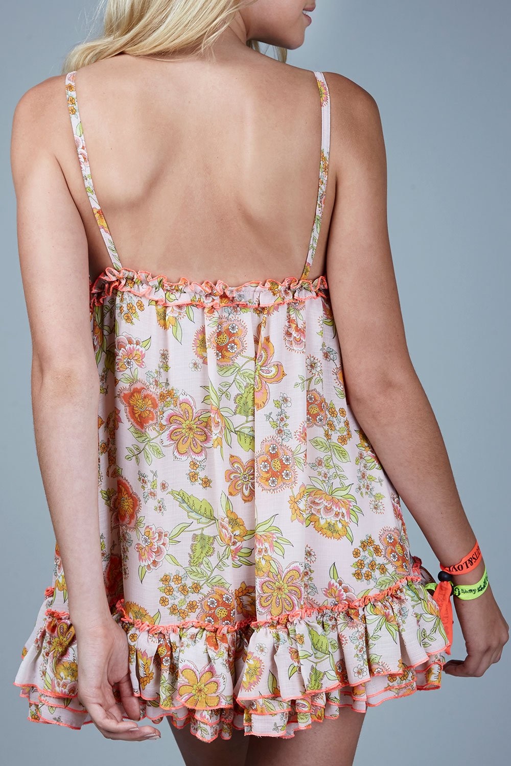 Neon summer dress