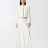 Maxi falda con detalle de cadena