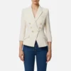 Chaqueta de doble crepe