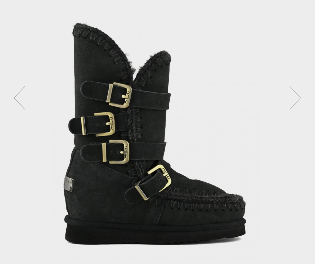 Mou inner wedge tall bucle straps