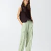 Pantalones fluidos de algodón