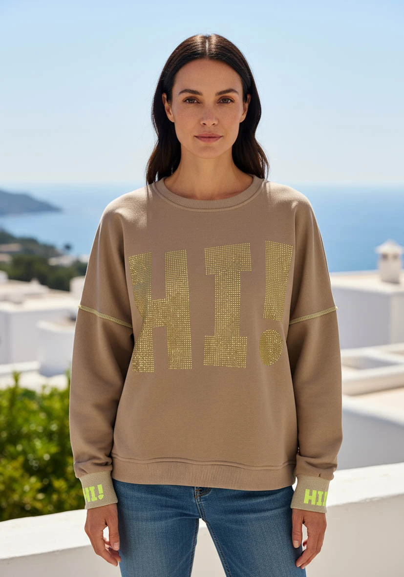 Sudadera round neck H!