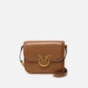 Bolso mediano de hombro love bag box marrón