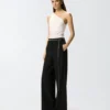 Pantalón con cinturón joya