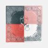 Scarf paris bandana black