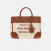 Bolso riviera mini tote brown