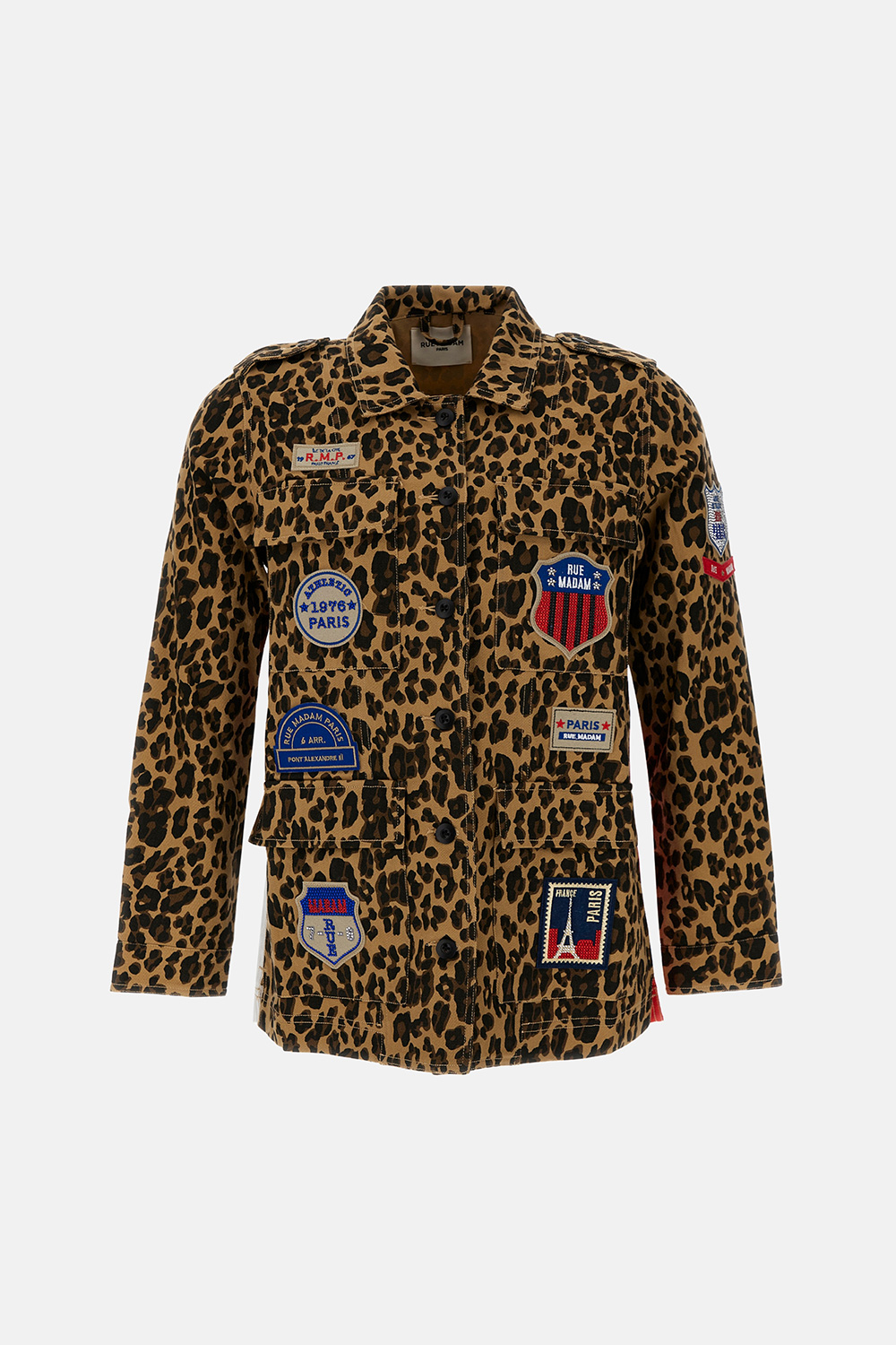 Safari jacket leopardo