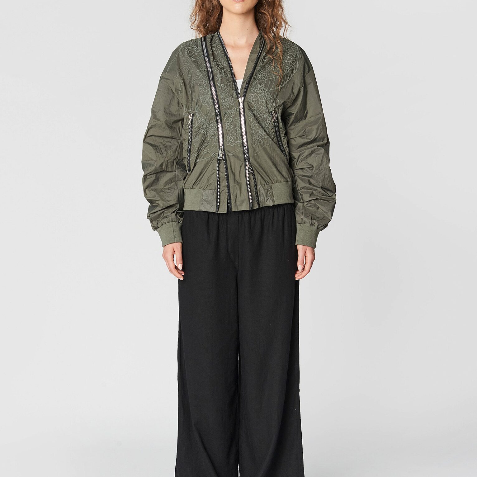 Enora satin jacket OLNI