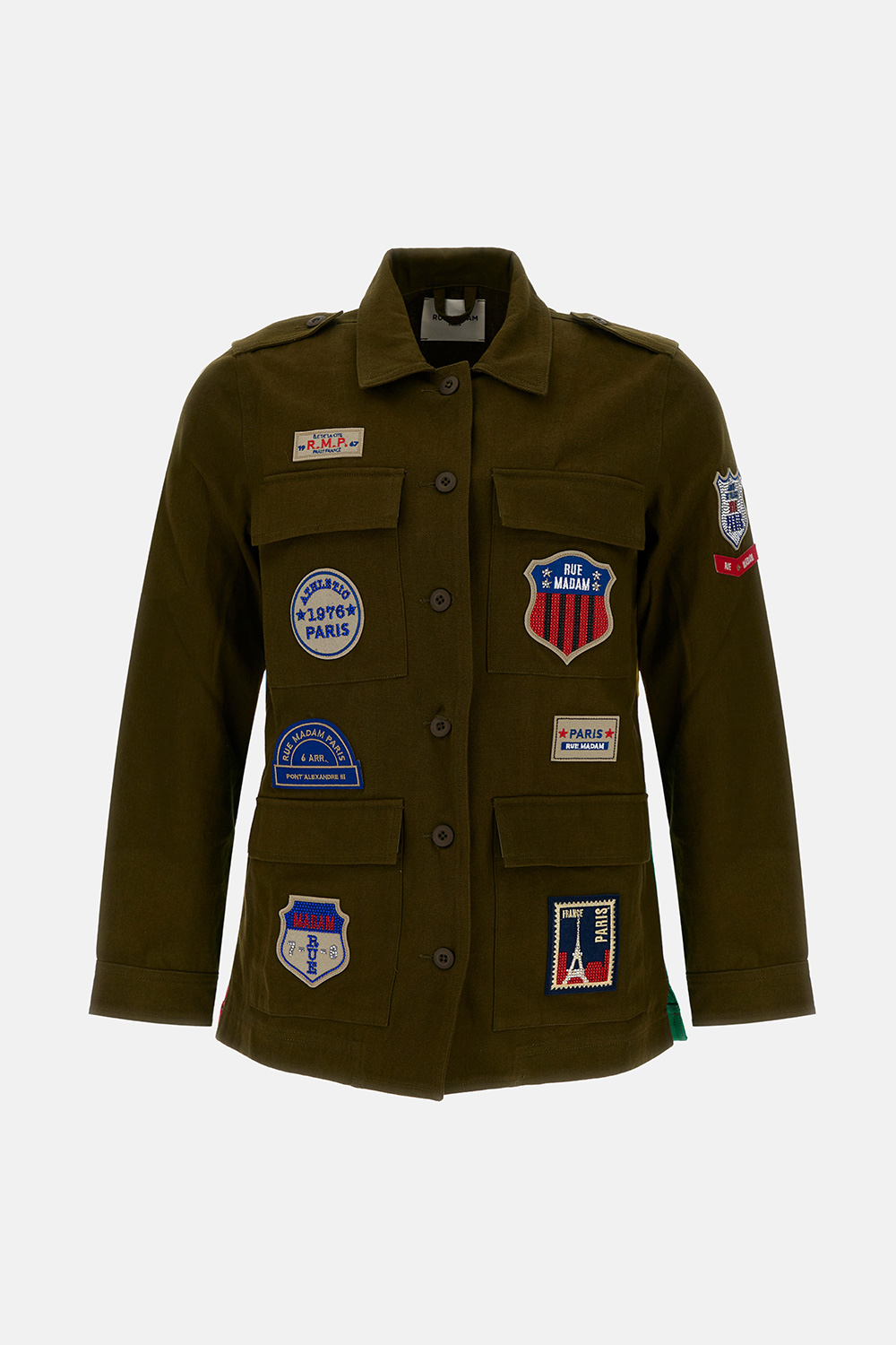 Safari jacket military green