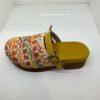 Mou wood clog mule with strap