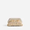 Bolso bios intreccio rafia cream