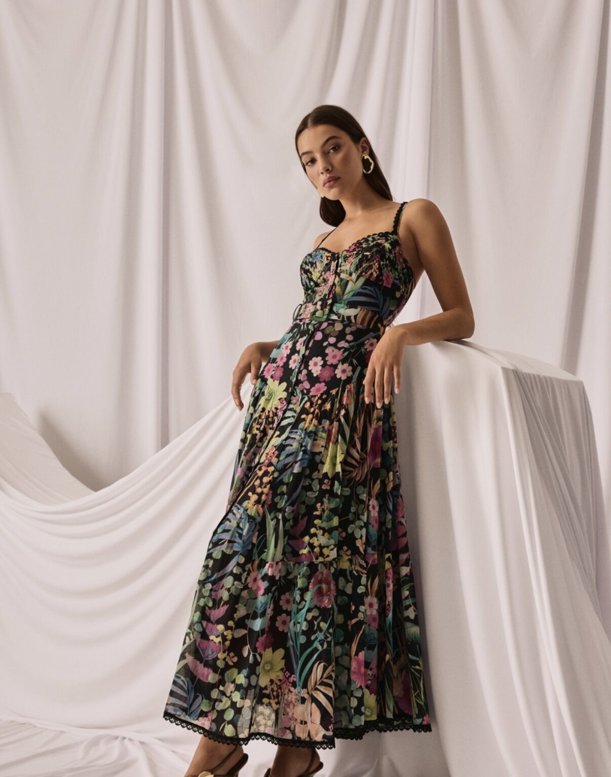 Vestido largo Cael