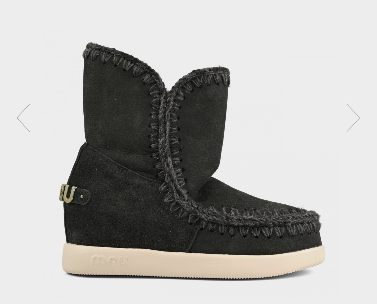 Mou new inner wedge sueder BKBK