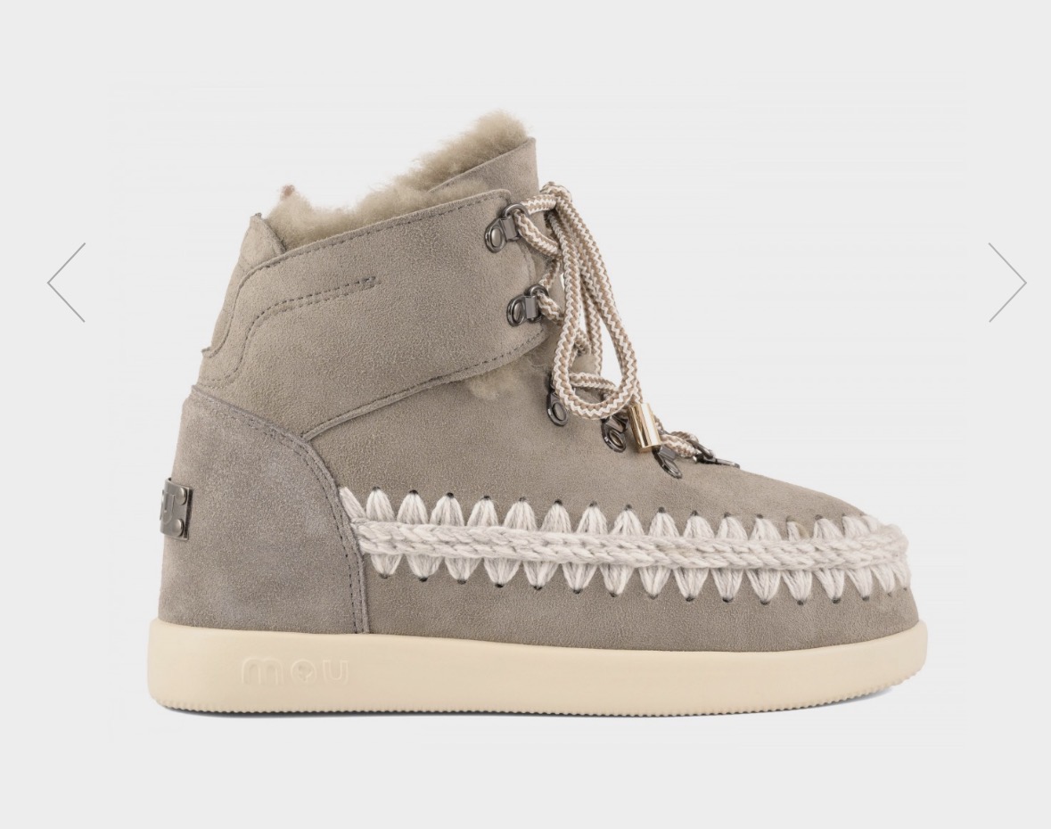 Mou new inner wedge lace up NGRY
