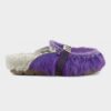 Mou winter bio slide long hair ponyskin PUR