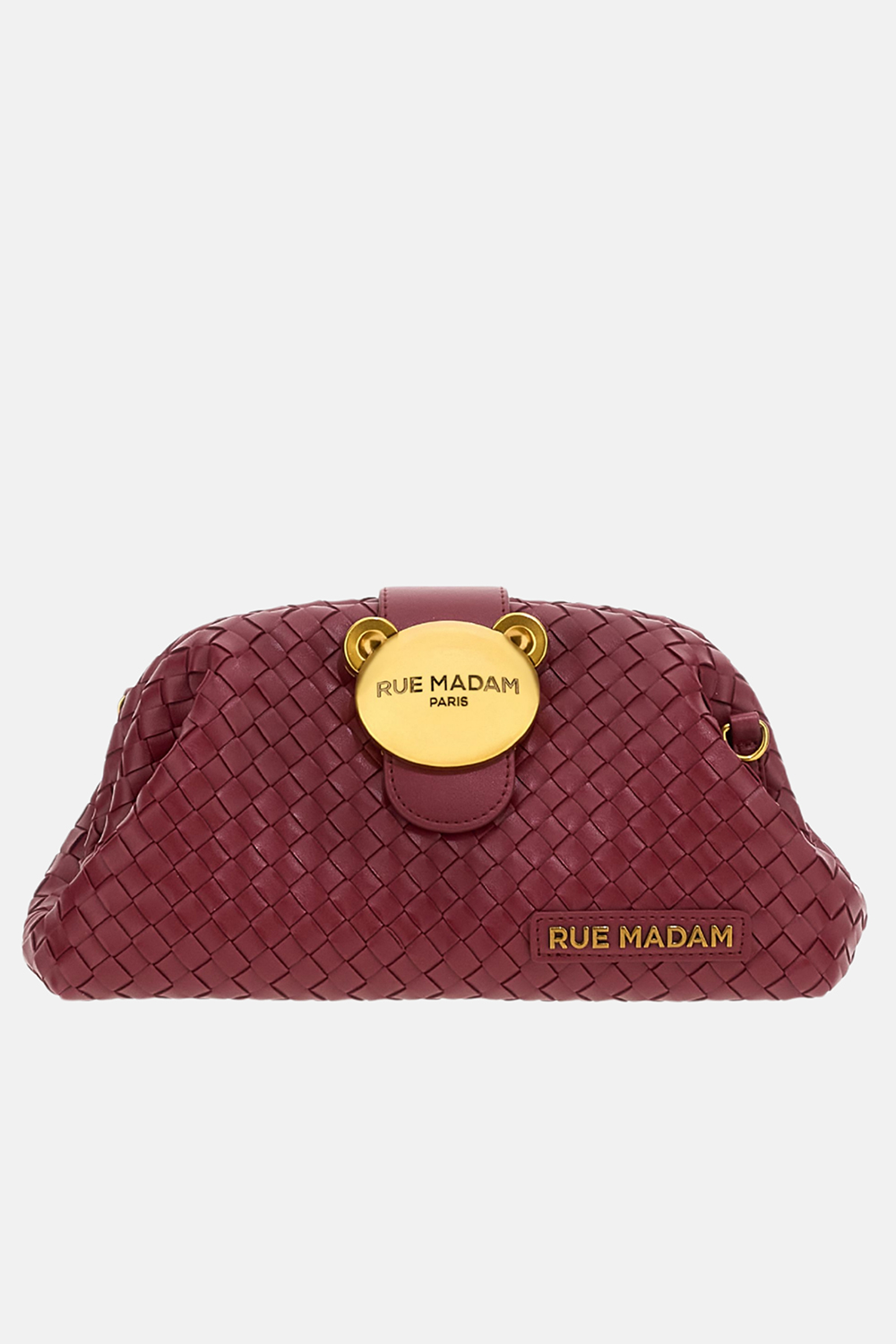 Bolso the pouch motif Granate