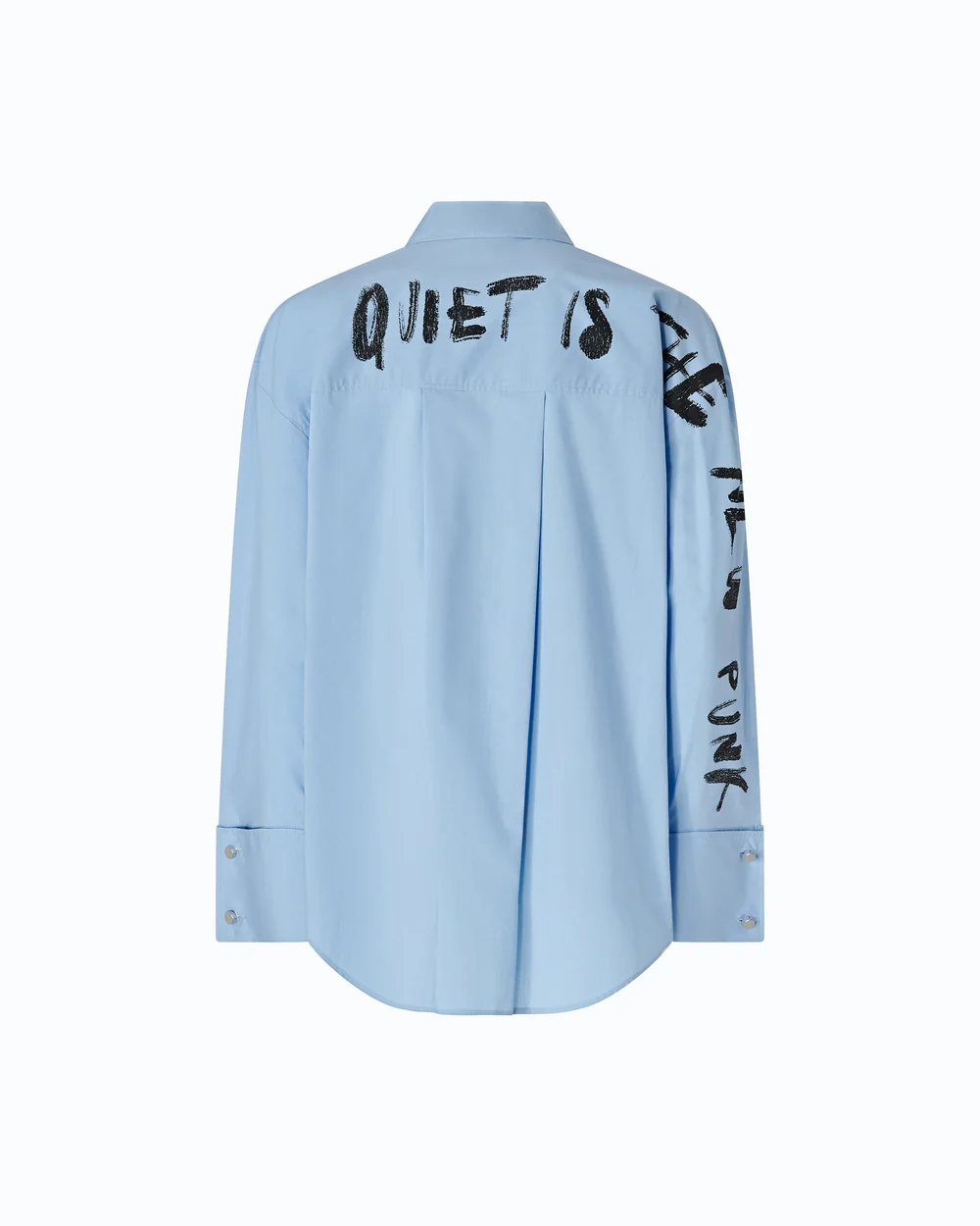 Camisa de algodón ¨Quiet is the new punk¨ - Imagen 6