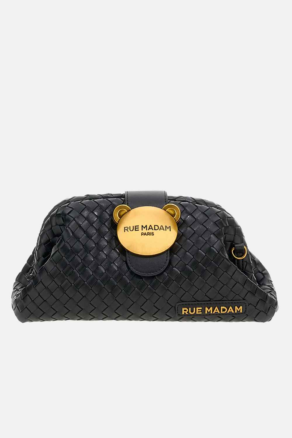 Bolso the pouch motif Black