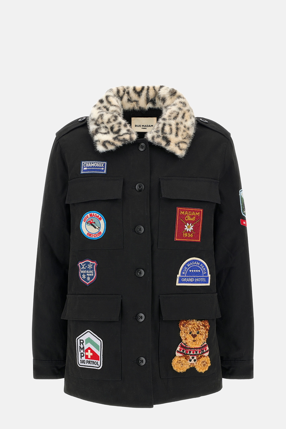 Safari winter jacket black