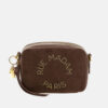 Bolso la camera shoulder bag suede brown