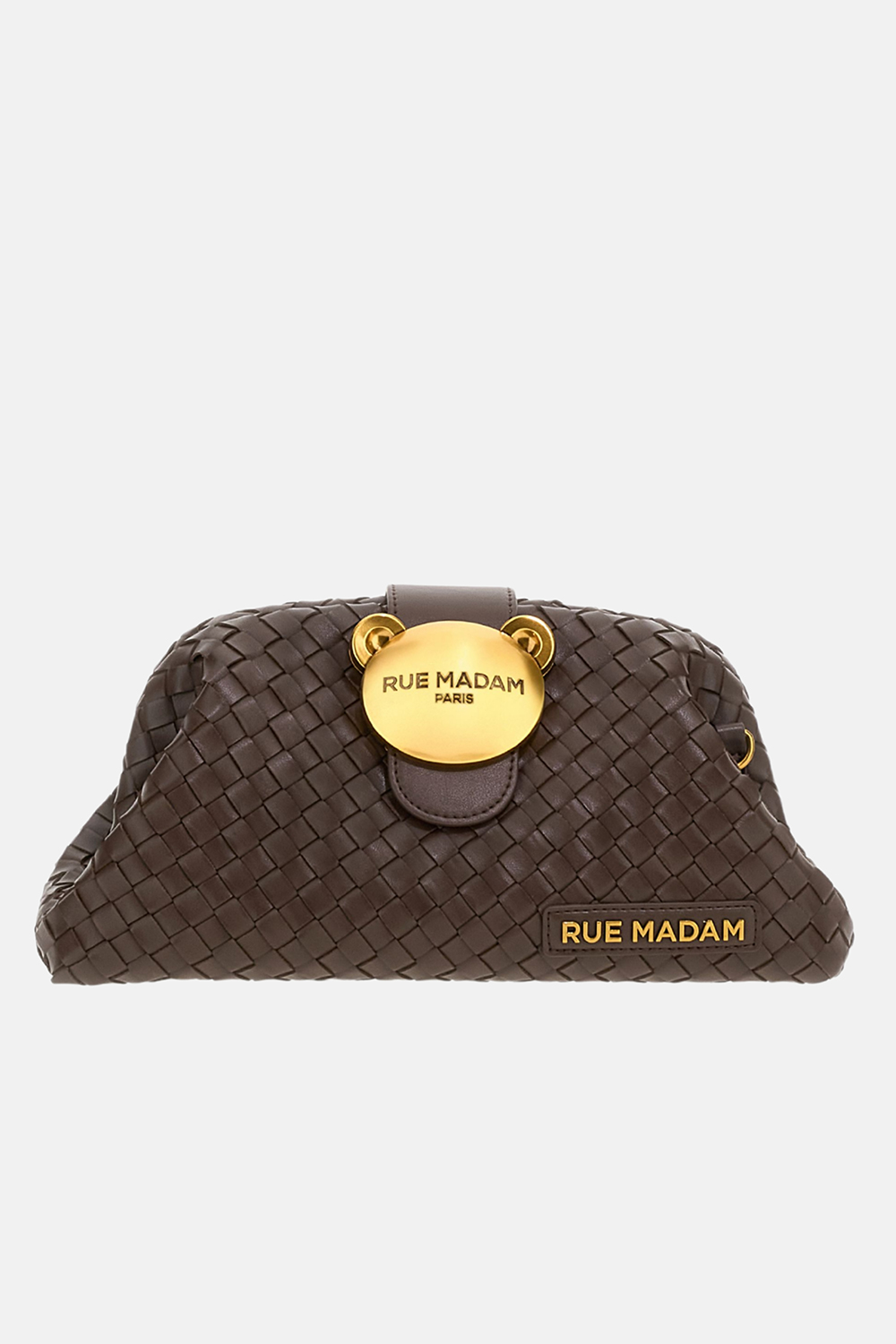 Bolso the pouch motif Chocolate