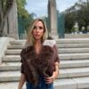 Chaqueta de loneta con pelo