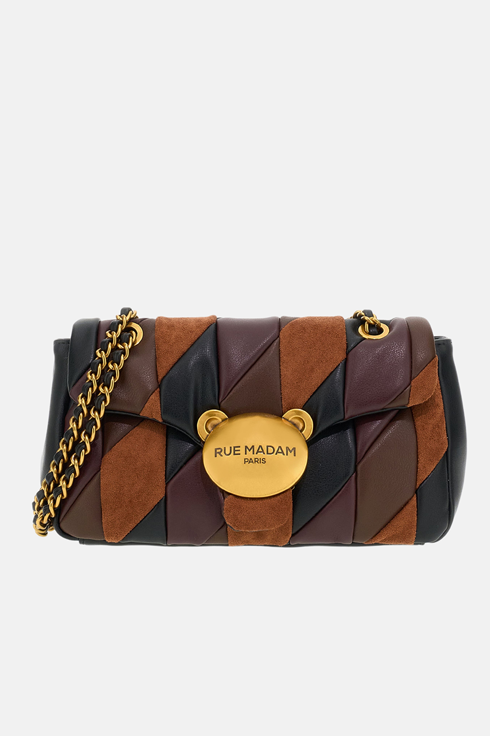 Bolso puffy XL patchwork