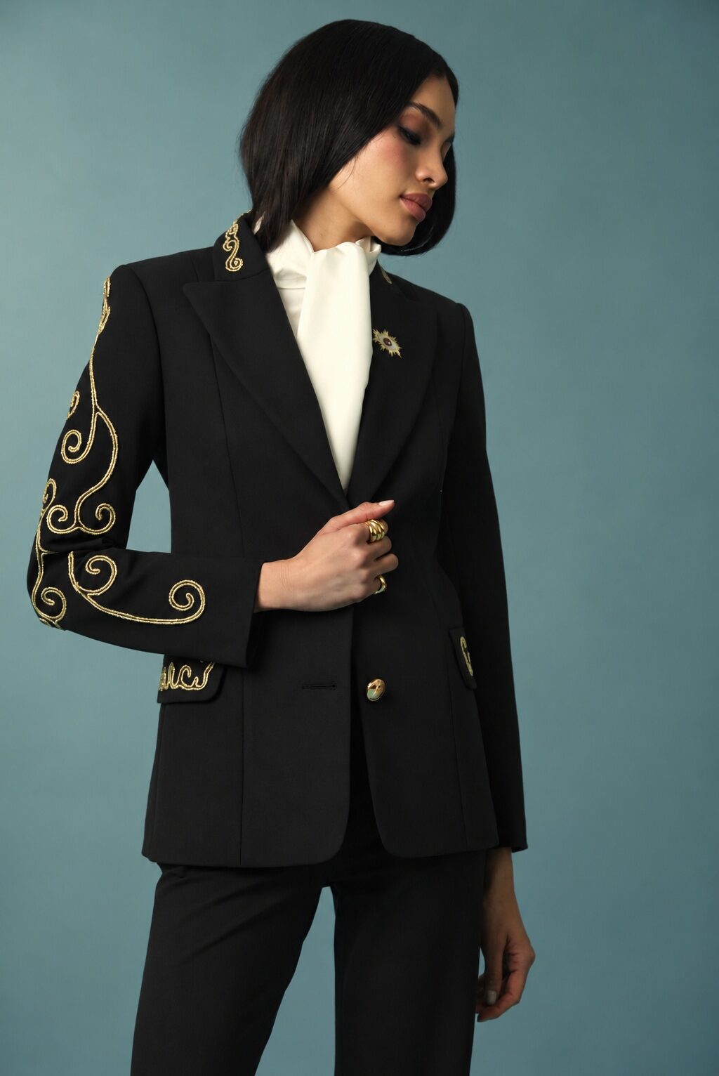 Afrodita blazer black